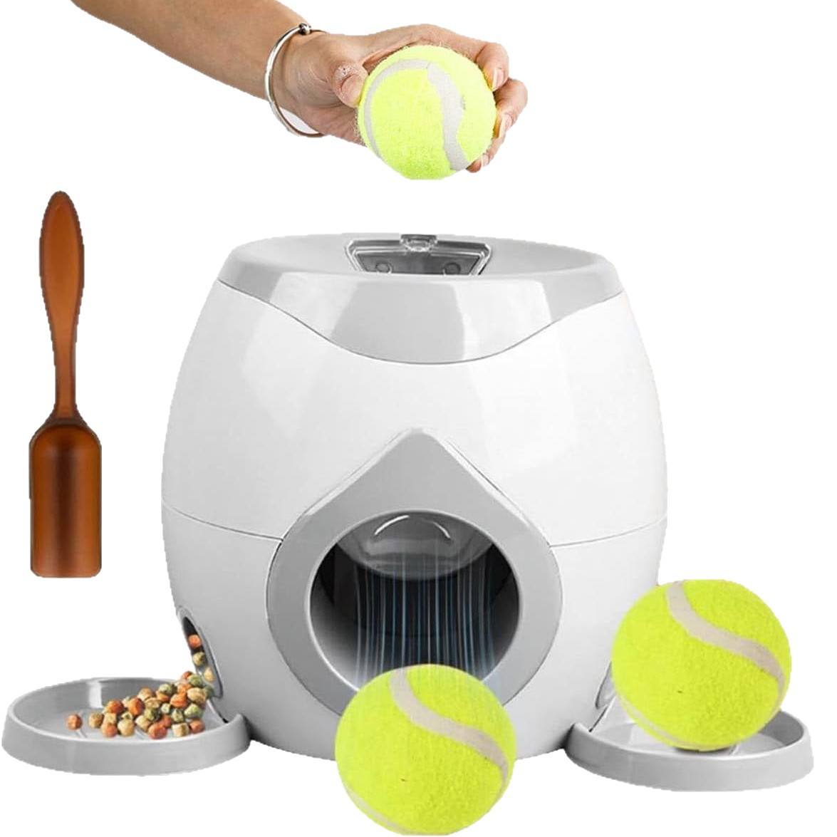 Automatic Pet Reward Launcher – Interactive Tennis Training Toy