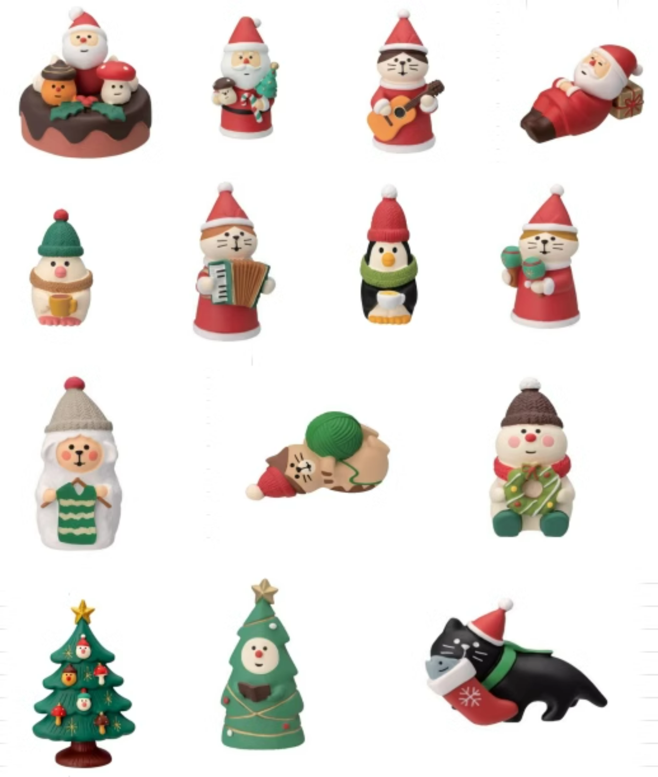 Christmas Gift Zakka Santa Claus Snowman