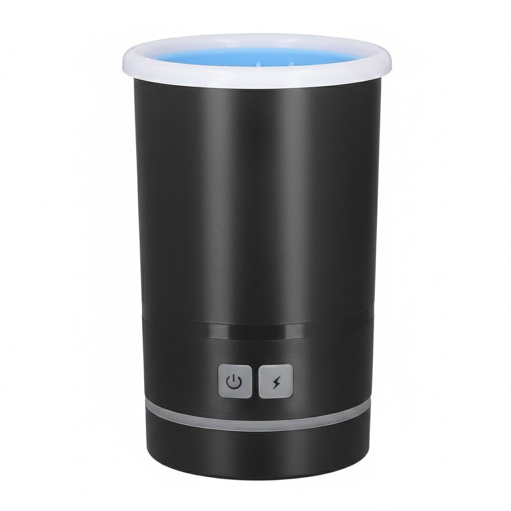 Automatic Dog Paw Cleaner Cup – Electric Mud & Dirt Remover for Dogs